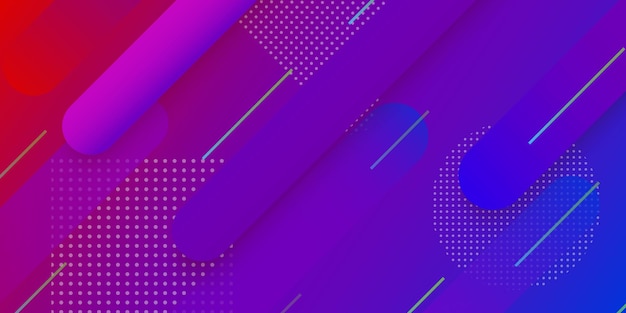 Modern gradient geometric background