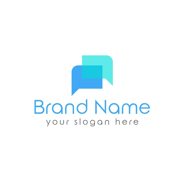 Modern Gradient Minimal Logo Template