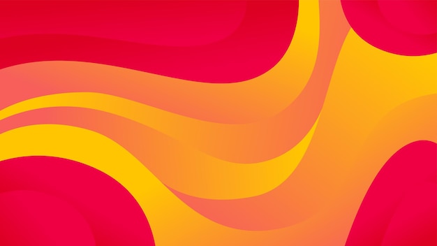 modern gradient red and yellow background for banner poster web wallpaper design