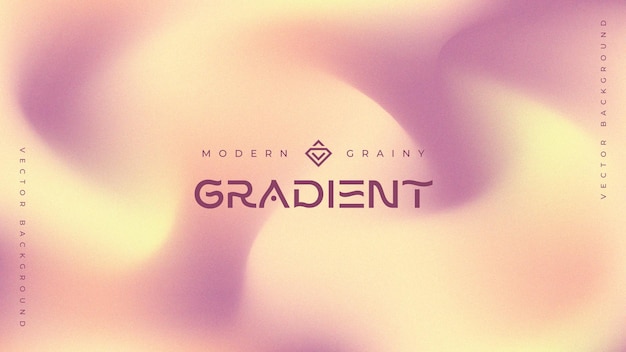 Vector modern grainy aesthetic gradient vector background