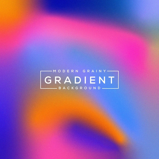 Modern grainy gradient texture background design