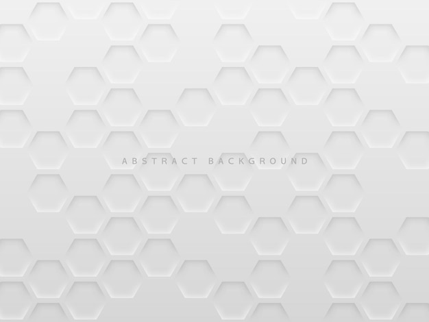 modern gray hexagon pattern abstract background