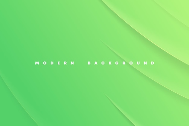 Modern green abstract background template