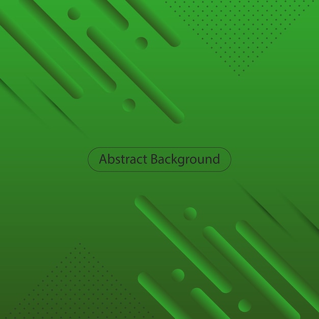 Modern green gradient rounded shape background. abstract background. vector illustration.