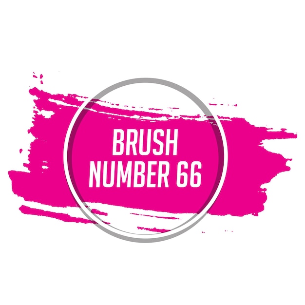 Modern Grunge pink color Brushstroke