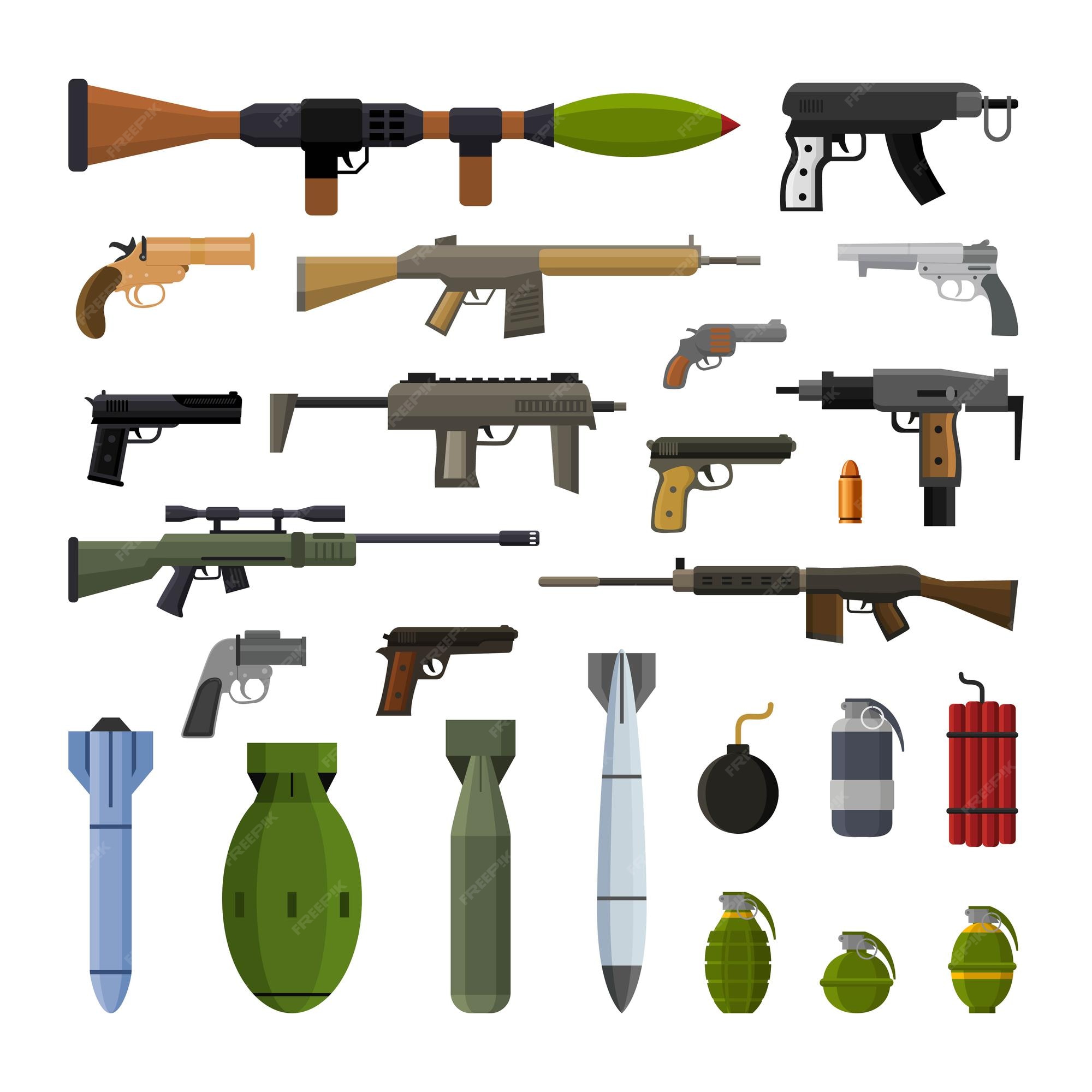 List of weapons