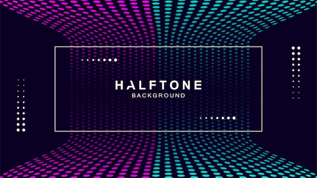 Modern halftone background