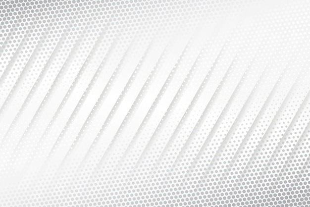 Modern halftone white and grey background decorative web concept banner layout poster vector illustration