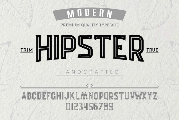 Modern_Hipster_Typeface