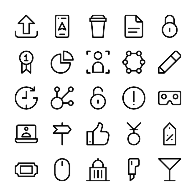 Modern Icons of User Interface