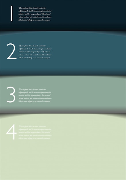 Vector modern infographic design layout