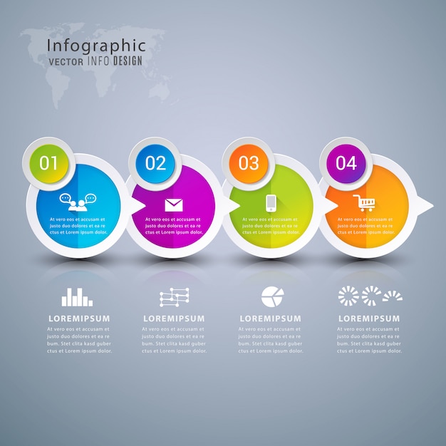 Modern Infographic element banner.