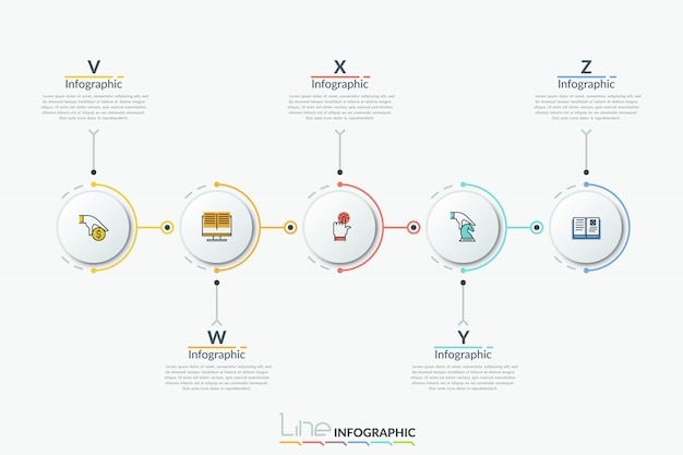 현대 Infographic 템플릿