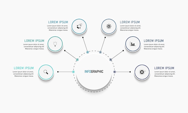 モダンなインフォグラフィック番号オプションテンプレート。図。ワークフローのレイアウト、図、ビジネスステップオプション、バナー、webデザインに使用できます。