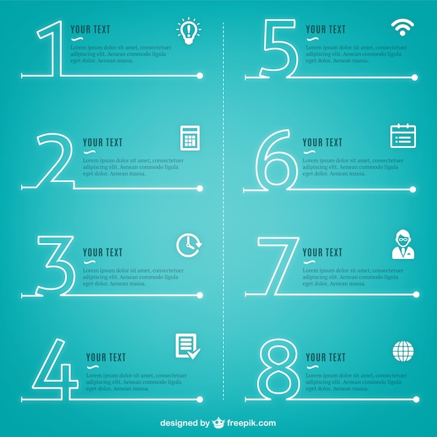 Modern inforgraphics process