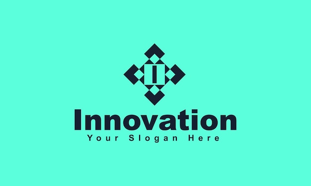 modern innovatie vector logo ontwerp