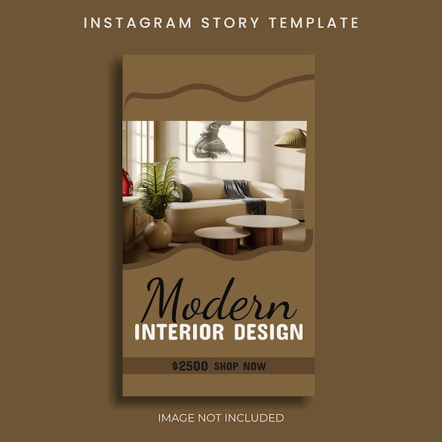 Modern Interior Design Instagram Story Template