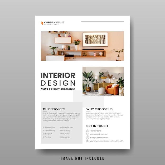 Modern Interior Flyer Template