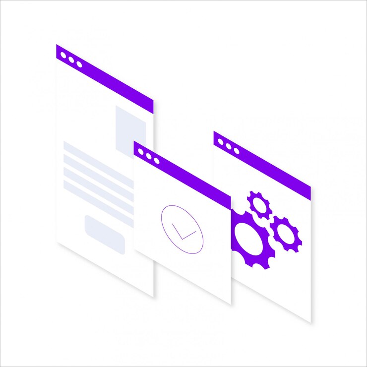 Vector modern isometric business graphic financial chart