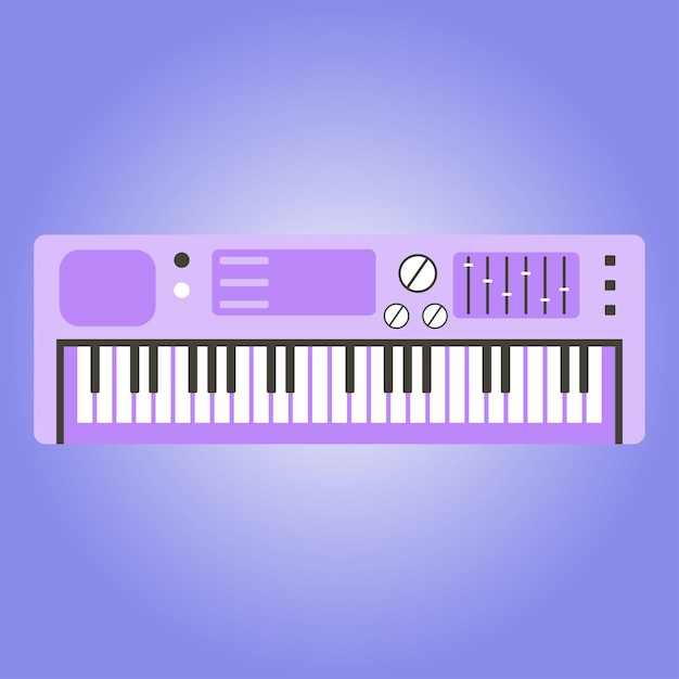 modern keyboards vector