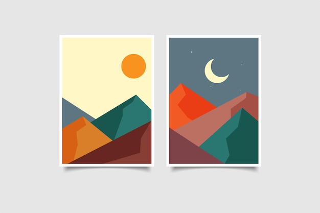 Modern landscape cover collection