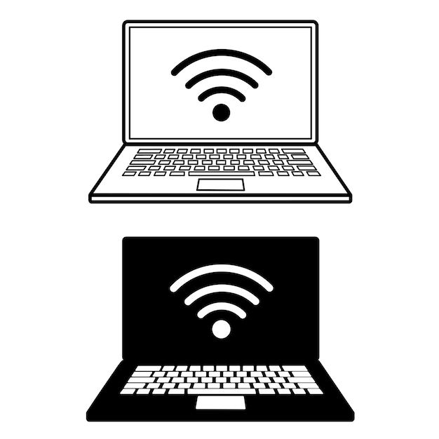Modern Laptop Icons
