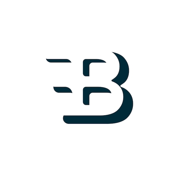 Modern letter B logo design for your company or business