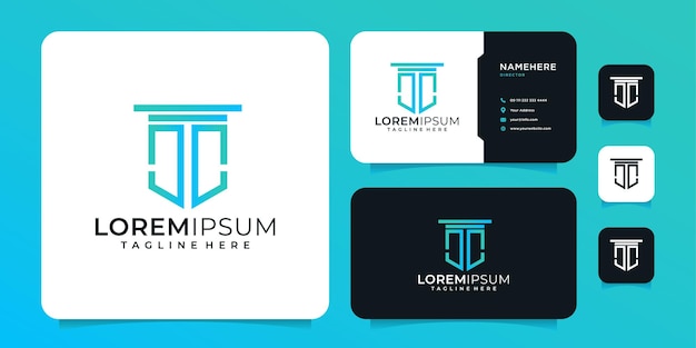 Modern letter cc combination with creative concept logo design premuim vector