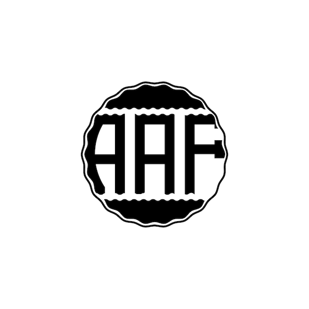 モダンレターロゴ「AAF」