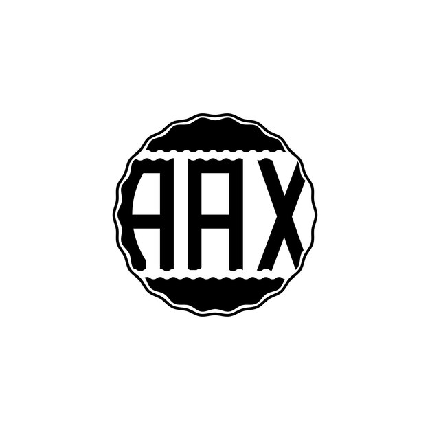 モダンレターロゴ「AAX」