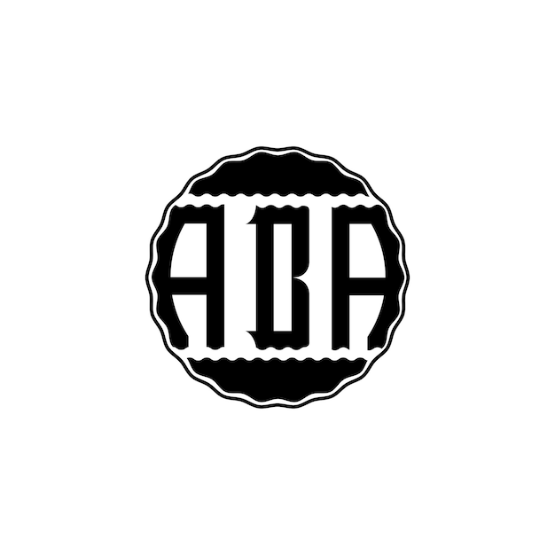 Modern Letter Logo 'ABA'