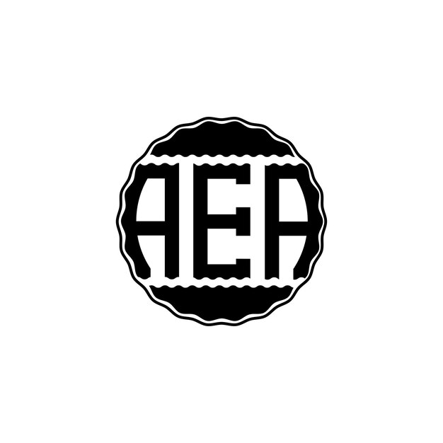 モダンレターロゴ「AEA」