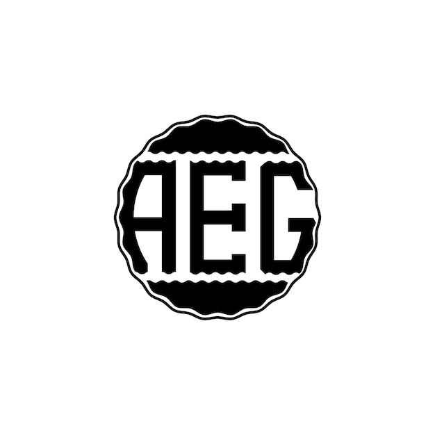 Modern Letter Logo 'AEG'