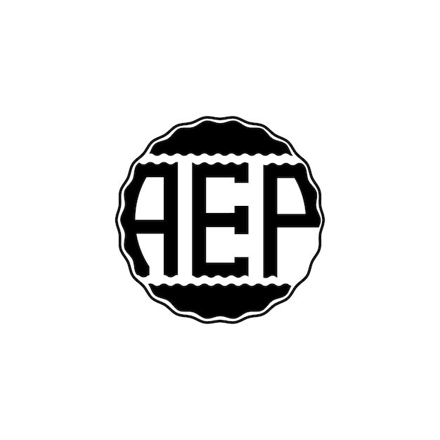Modern Letter Logo 'AEP'
