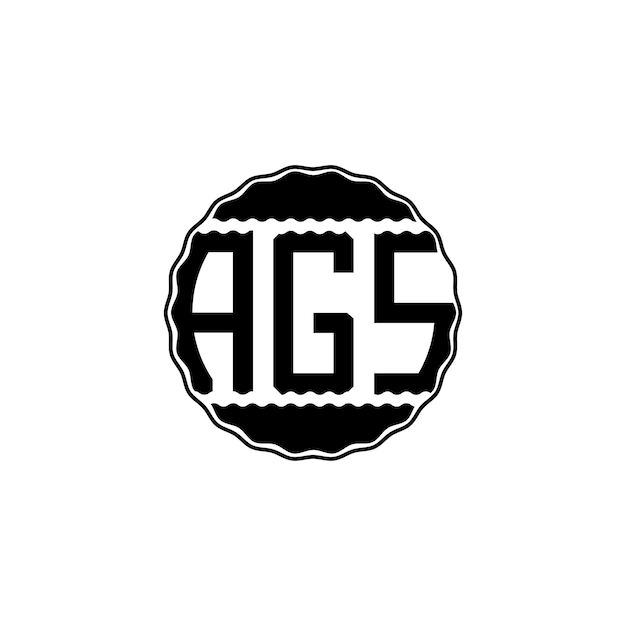 Modern Letter Logo 'AGS'