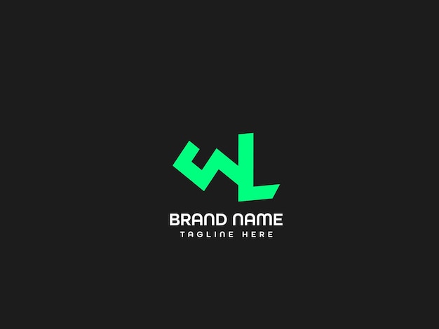 Vector modern letter logo design