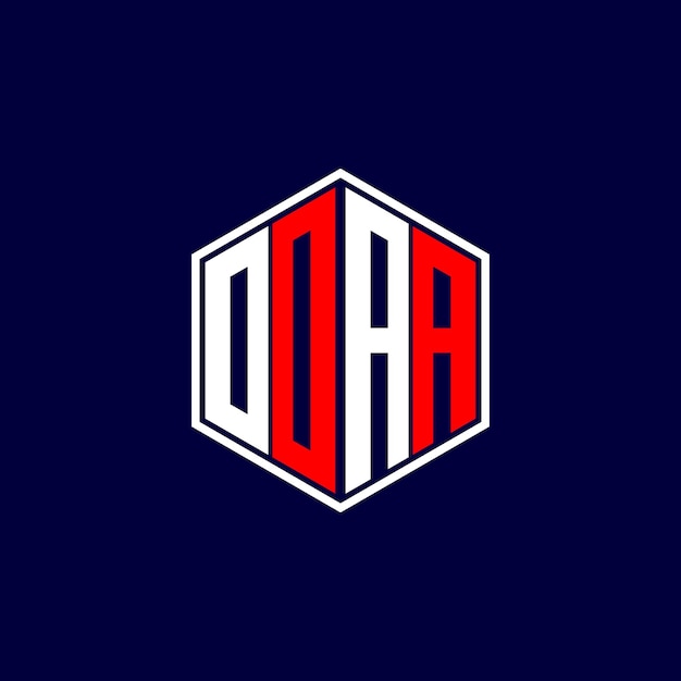 Vettore design moderno del logo della lettera