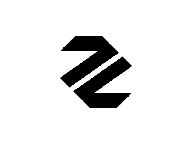 벡터 현대적인 문자 z 모노그램 로고 디자인