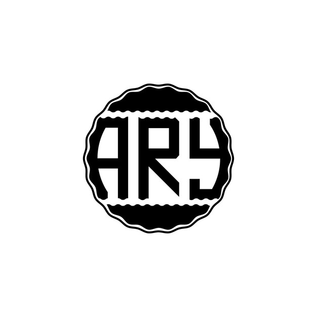 Modern letterlogo 'ARY'