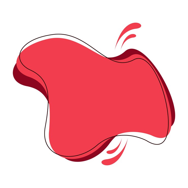 Vector modern liquid fluid shapes abstract banner with line. vector illustration.