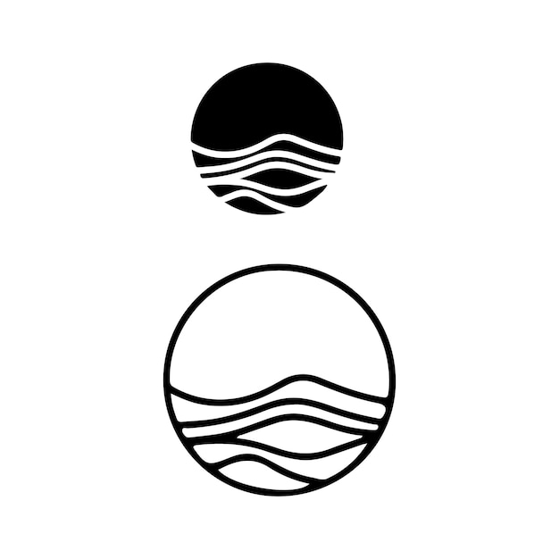 modern logo for a coastal hotel collection