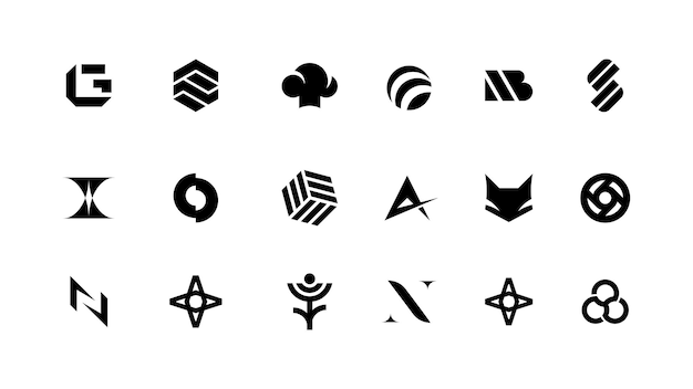 Modern logo collection