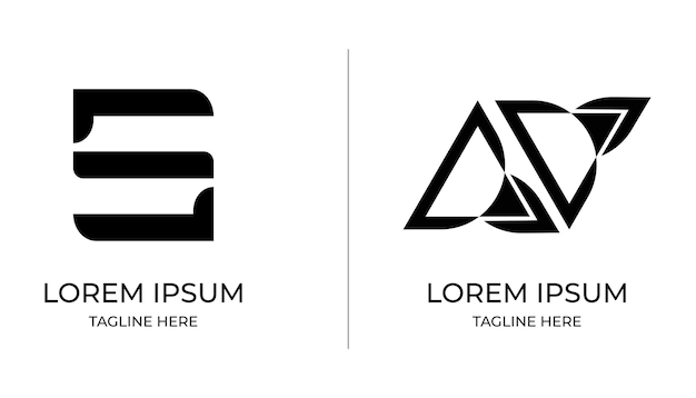 modern logo ontwerpsjabloon