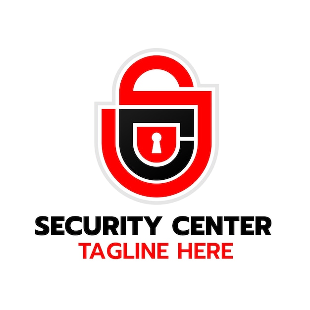 modern logo template for security company