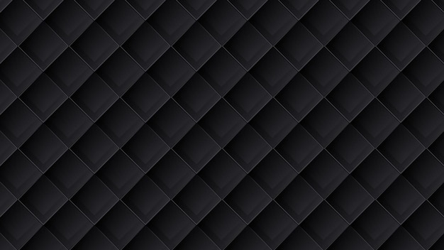 Vector modern luxury 3d geometric pattern in black