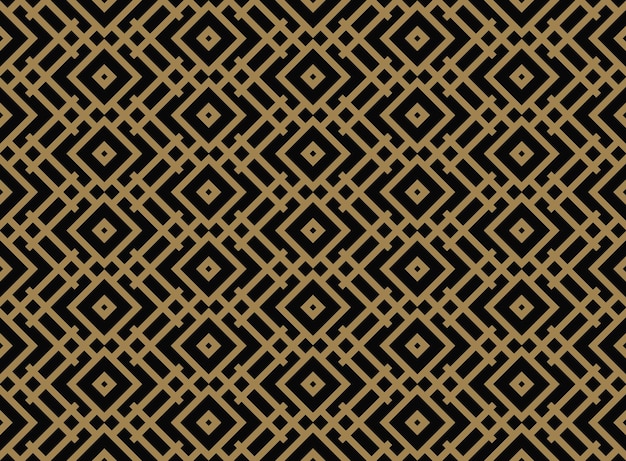 Modern Luxury stylish geometric textures with lines seamless patterns