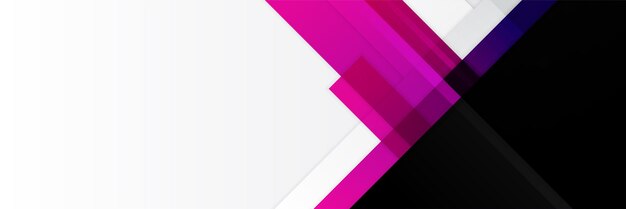 Modern magenta purple pink banner background. Vector abstract graphic design banner pattern background template.