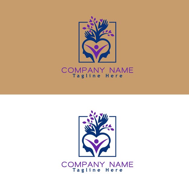 Modern medical center logo design 11