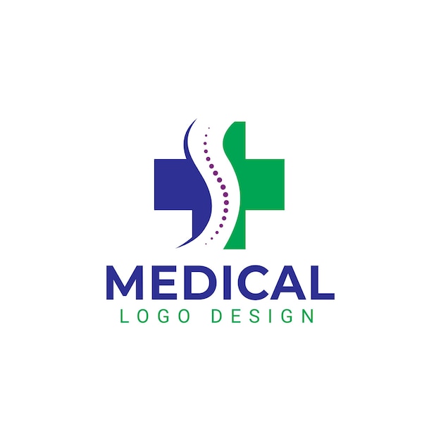 Modern medisch logo-ontwerp