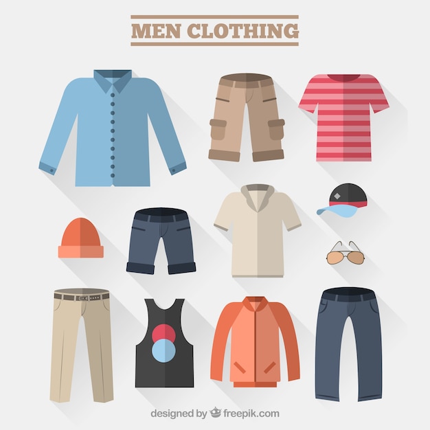 Modern men's clothing